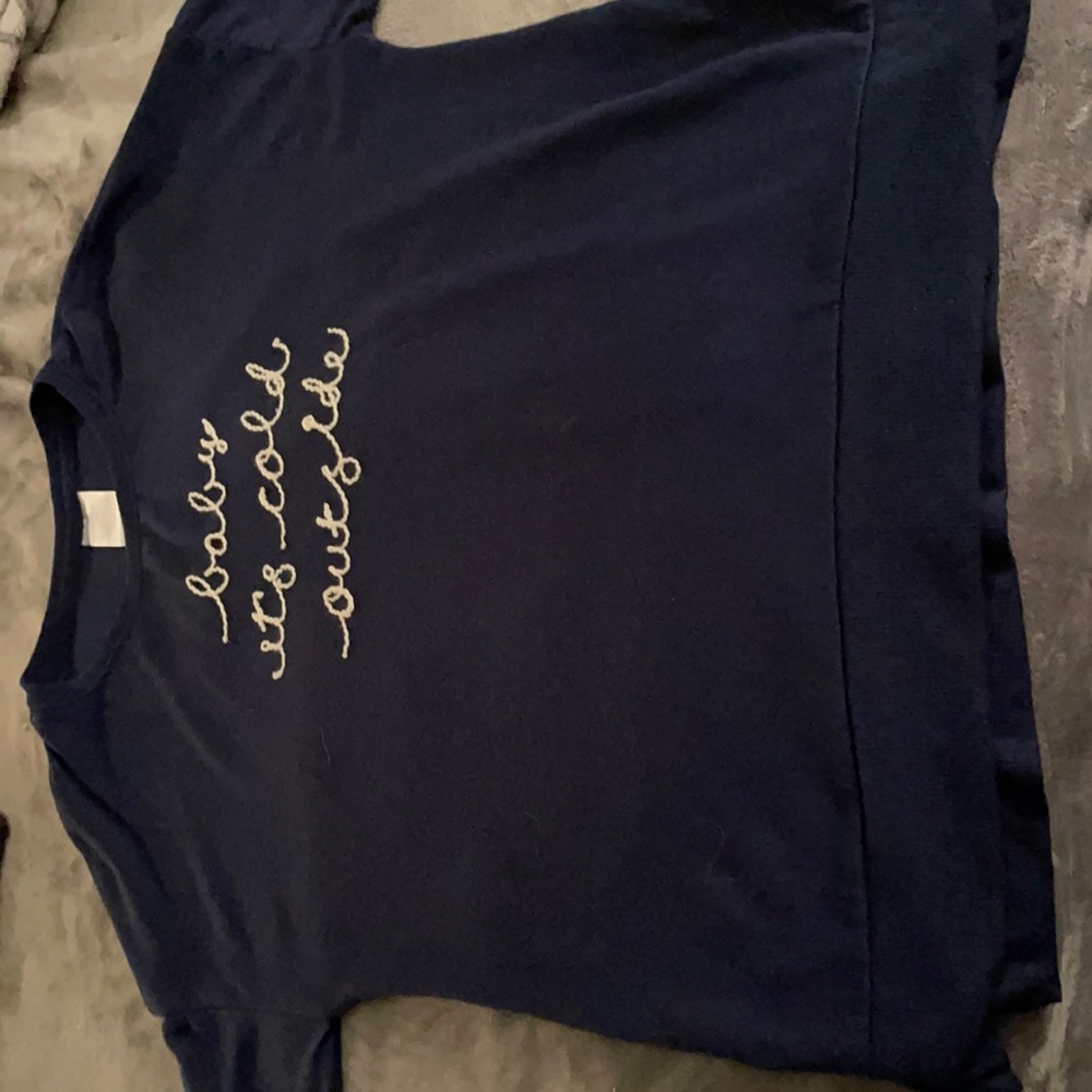 NWOT Women’s Large Long Sleeve (SOFT) “Baby It’s Cold Outside” shirt
